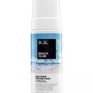 NEW IGK Beach Club High-Shine Texture Foam